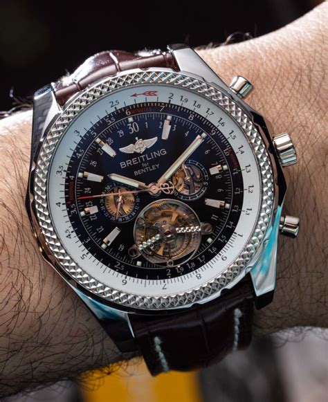 breitling avenger tourbillon chronograph automatic watch|breitling for bentley watch price.